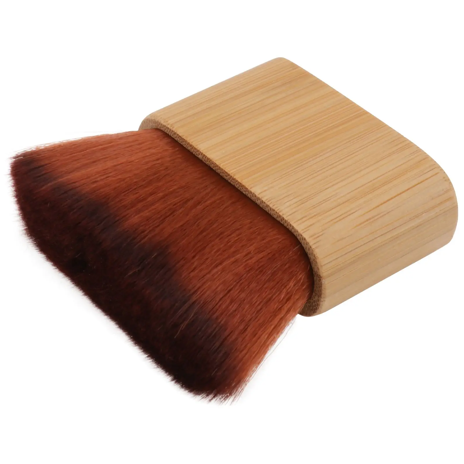 

Hair Brush Neck Hairbrush Household Duster Hairdressing Brown Salon Haircut Cleaning