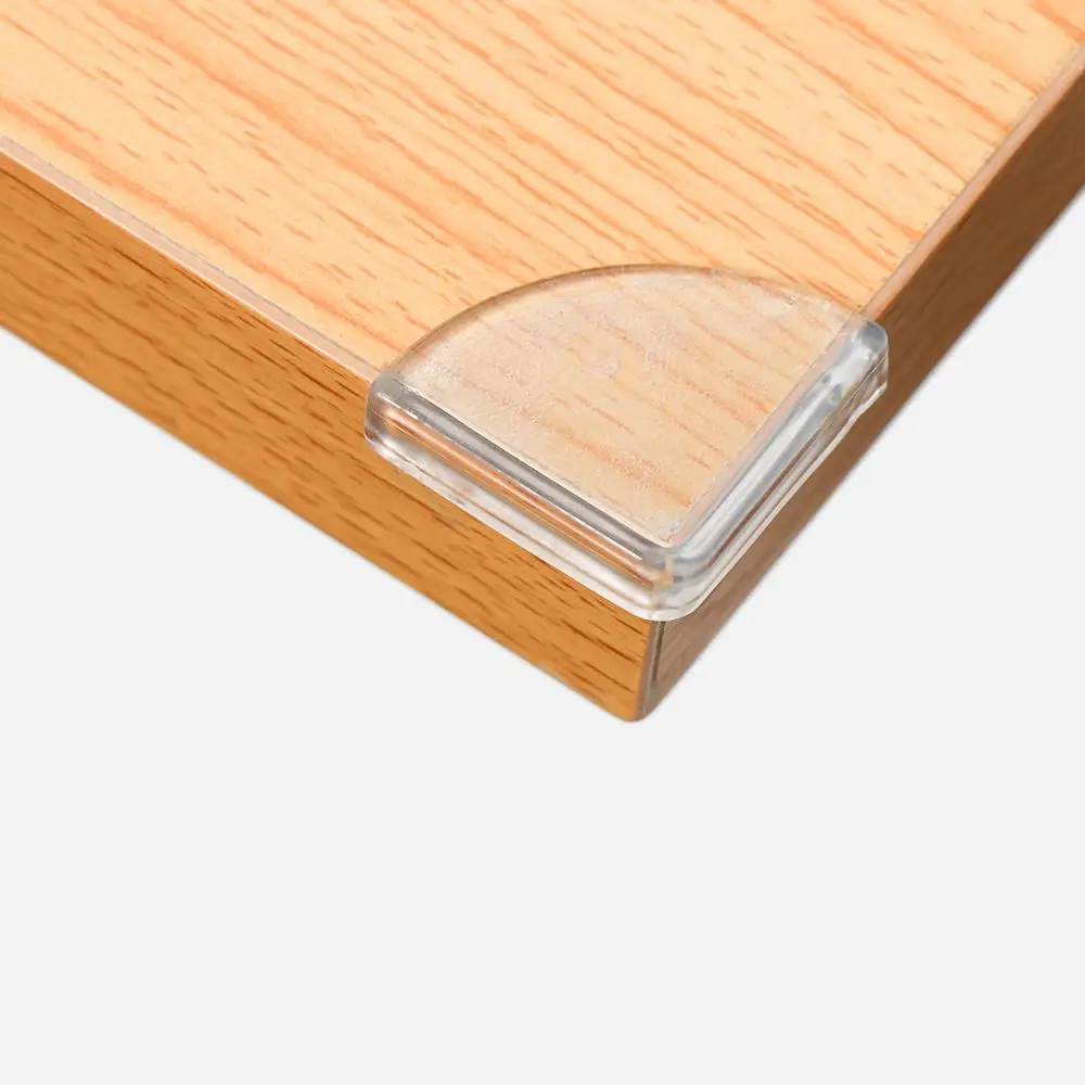 4PCS Soft  Security Desk Corner Guards Table Corner Protector Edge Protection Anticollision Strip