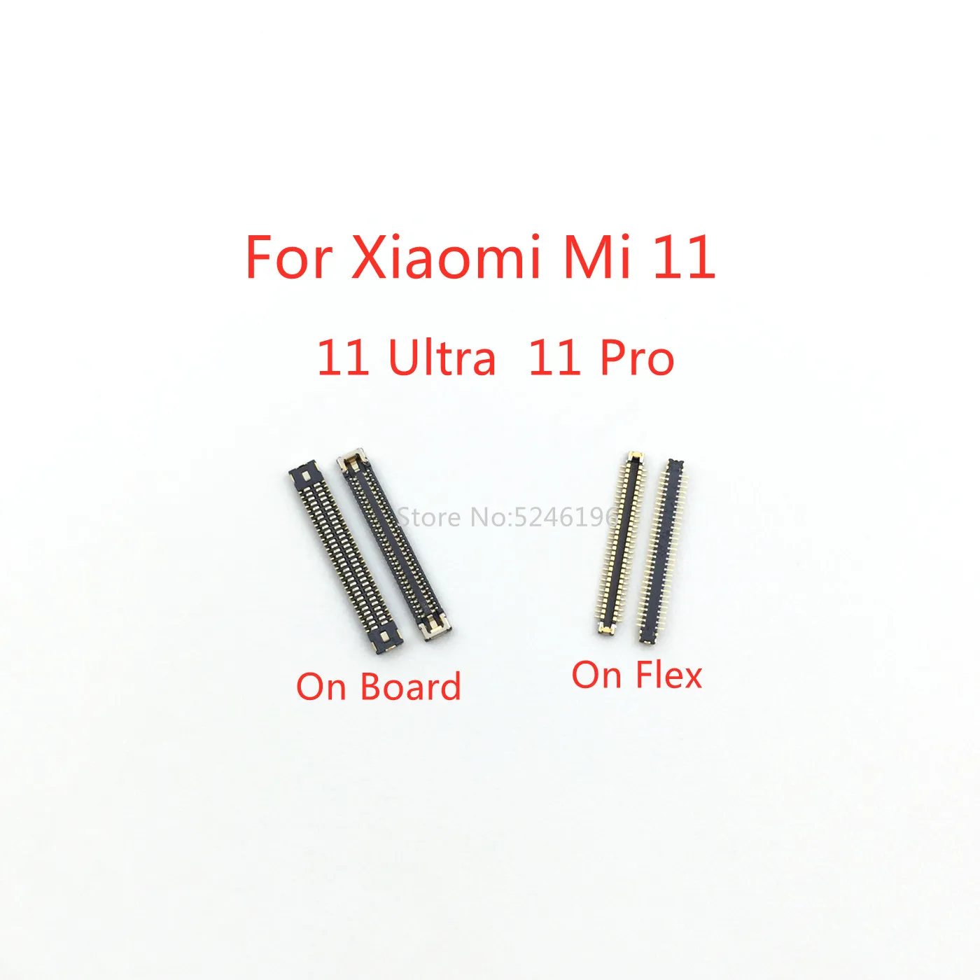 5-10Pcs USB Charger Charging Port FPC Connector 60Pin For Xiaomi For Xiaomi Mi 11 Ultra Pro M11 Mi11 11Ultra 11pro Plug On Board