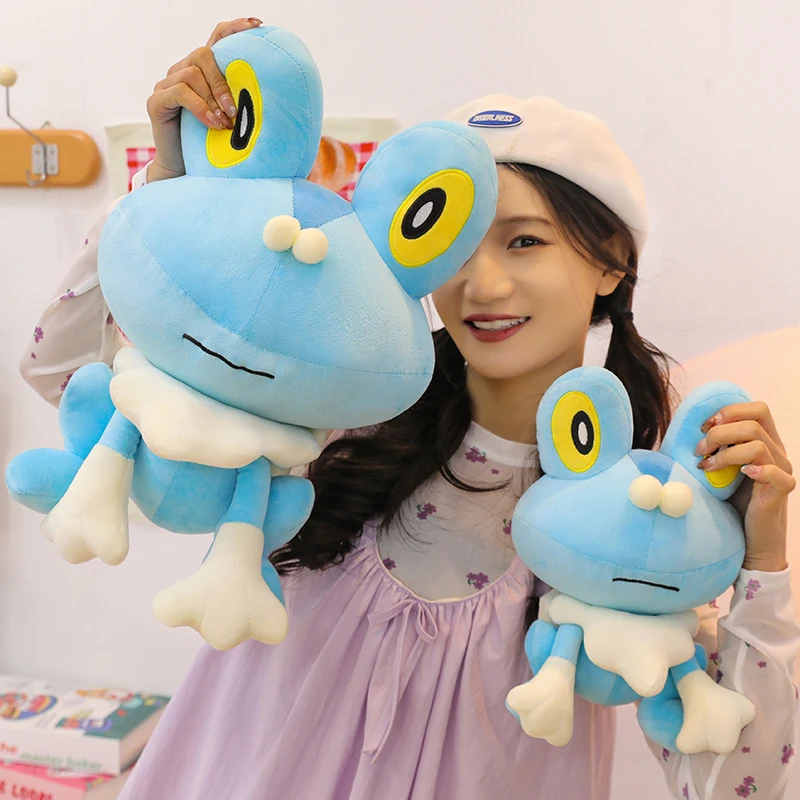 

New Pokemon Large Size 30/60cm Cute Guagua Paowa Plush Toy Cartoons Anime Figure Frog Collection Dolls Child Birthday Best Gift