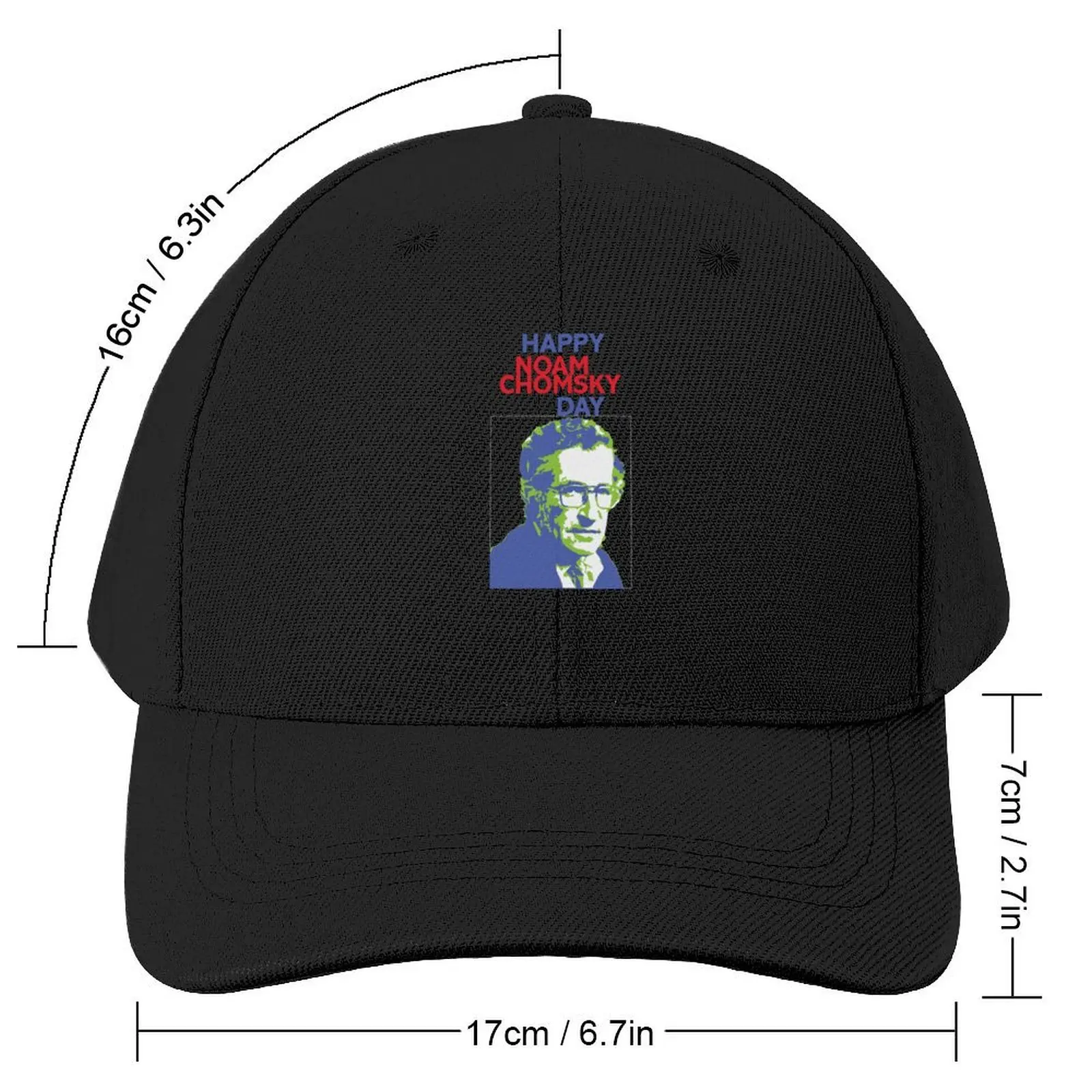 Great Model Happy Noam Chomsky Day Baseball Cap Hip Hop Sun Hat For Children Horse Hat black Man Women's