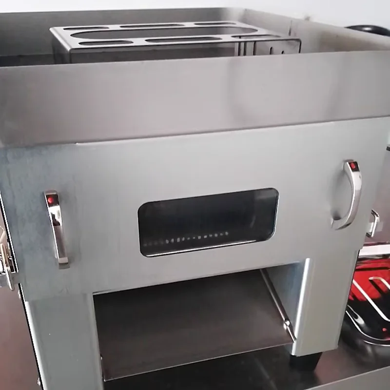 Stainless Steel Slicer for Fresh Beef Pork Mutton Cutting Electric Automatic Meat Slicing Machine with High Efficiency