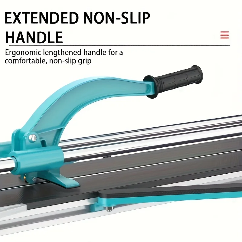 Tile Cutter Double Rails & Brackets Manual Tile Cutter Tools for Precision Cutting