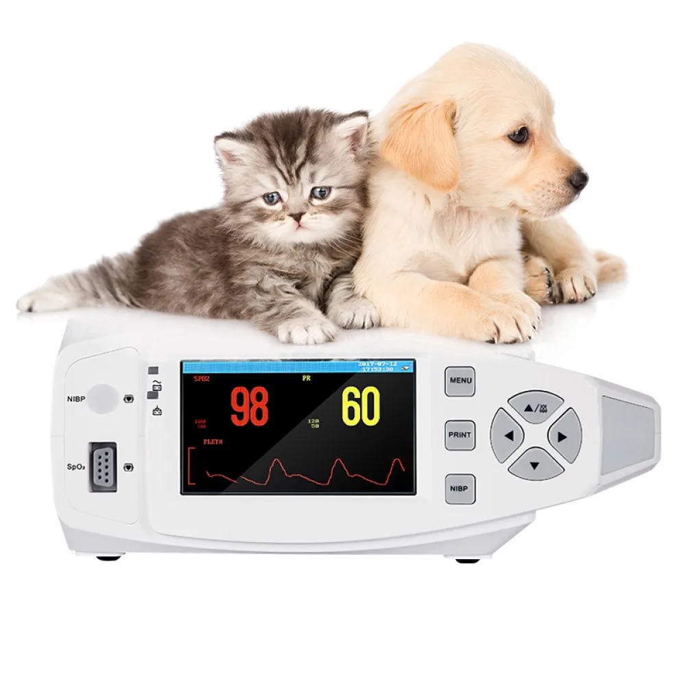 Animal Monitor Veterinary Diagnostic Equipment Blood Pressure Monitor for Pets for Animal Hospitals