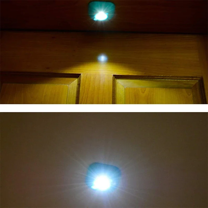 Smart Motion Sensor LED Night Light Mini Wireless Wall Lights Emergency Night Lamp for Bedroom Hallway Stairs Bathroom Dormitory