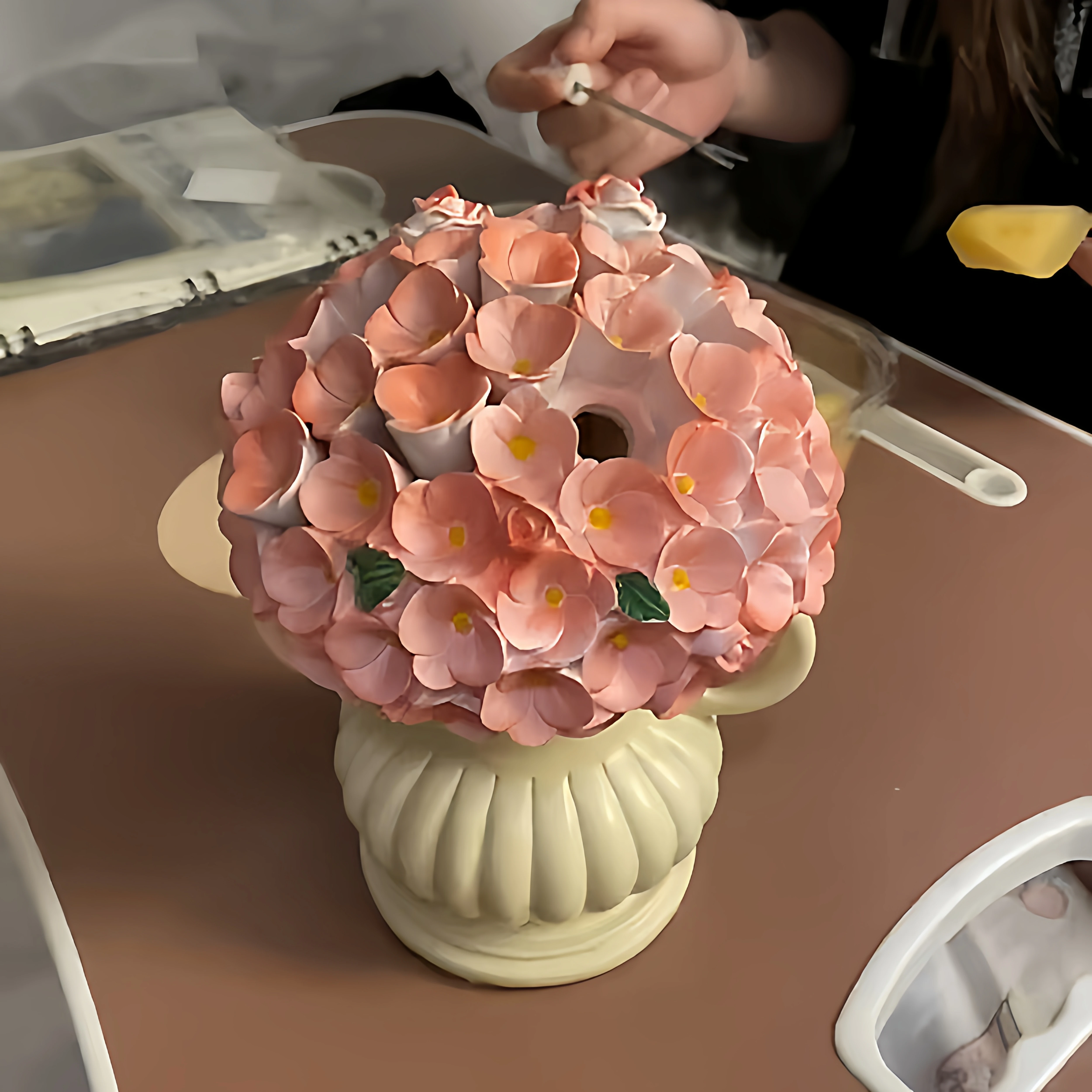 

Vase Fruit Fork Set Household Stainless Steel Fruit Stick Storage Jar Light Luxury