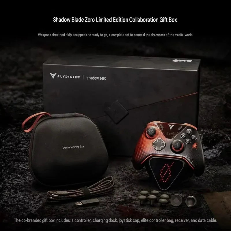 NEW Apex 6 Pro x Phantom Blade Zero Limited Edition Wireless Controller Flydigi PC Gaming Esports Accessory