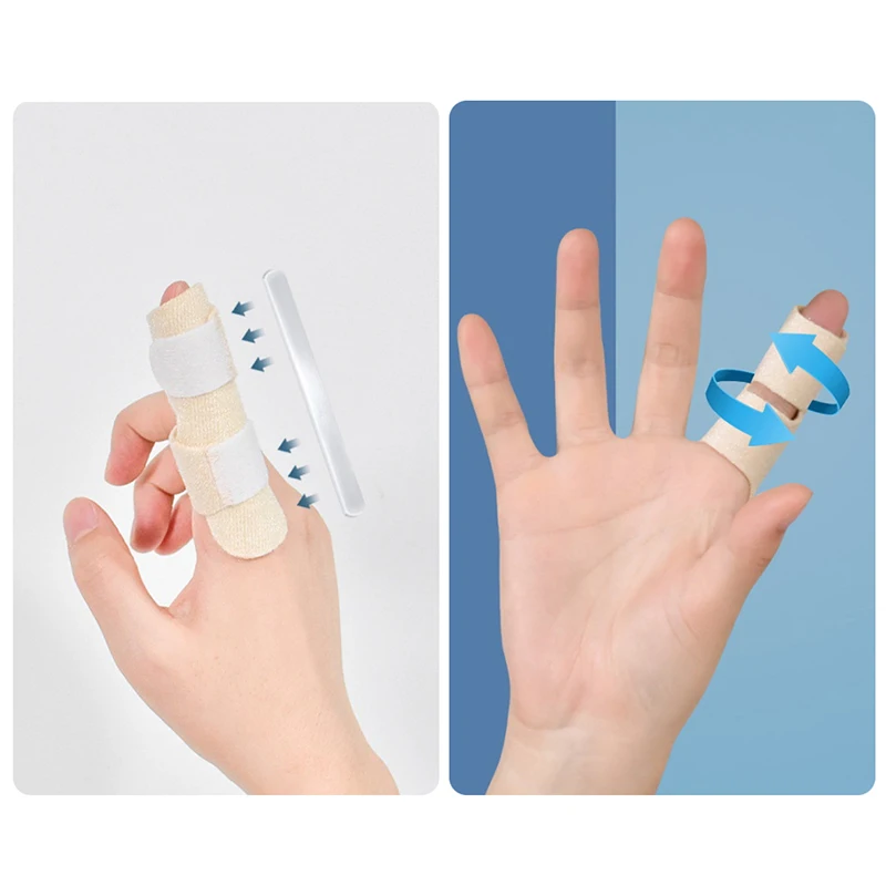 Pain Relief Finger Splint Fracture Protection Brace Adjustable Sprain Dislocation Fracture Finger Splint Corrector Support