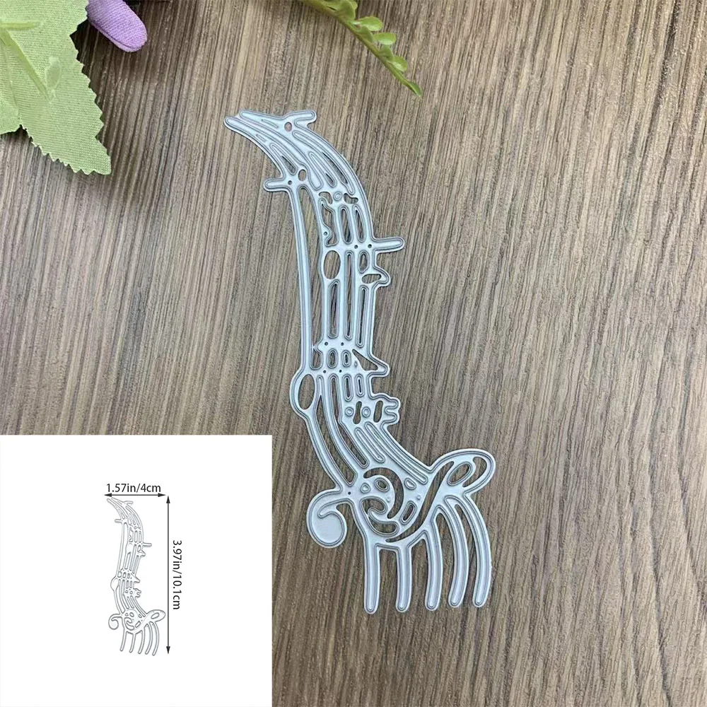 Musiknoten-Metallstanzformen für Scrapbooking, DIY-Papierkarten, Fotoalben, Dekoration, Clipart-Formen