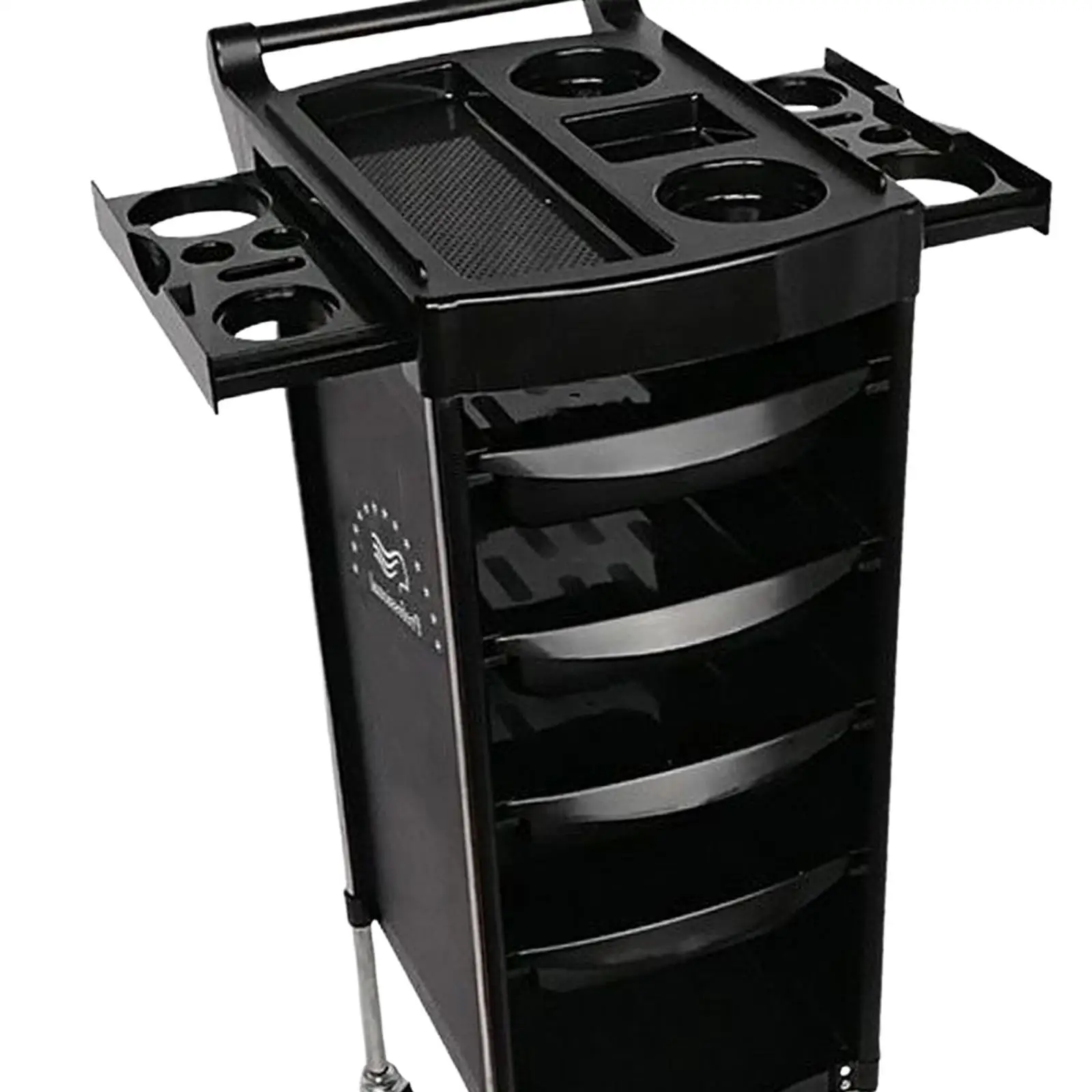 Portable Rolling Cart for Stylists and Hairdressers - Convenient Storage Solution