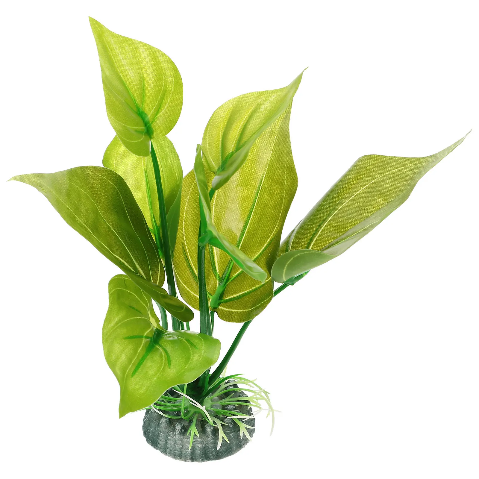 

Resin Aquarium Plant Decor Artificial Fish Tank Plants Durable Realistic Ornament for Fresh Salt Water Aquarium Decoration