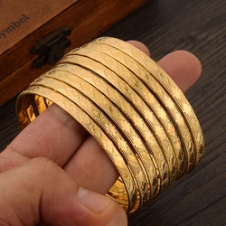 4MM Width 65MM Inner Wholesale Fashion Jewelry Gold Color Bracelet Love Brand Lover Bracelet for Women Gift