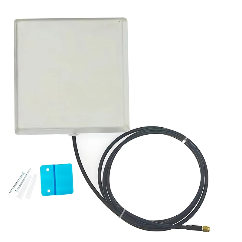 Base Station Plate Antenna GSM/3G/4G/5G 700-2710mhz 600-6000mhz Indoor And Outdoor Flat Wall Hanging SMA N Connector 35dbi