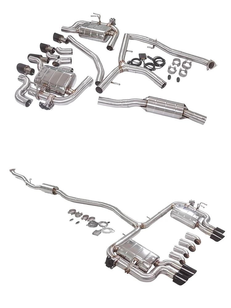 

[L]The Valve Muffler Exhaust System is compatible with the cat-back exhaust system of the 2018 Honda Civic 1.5T FC1