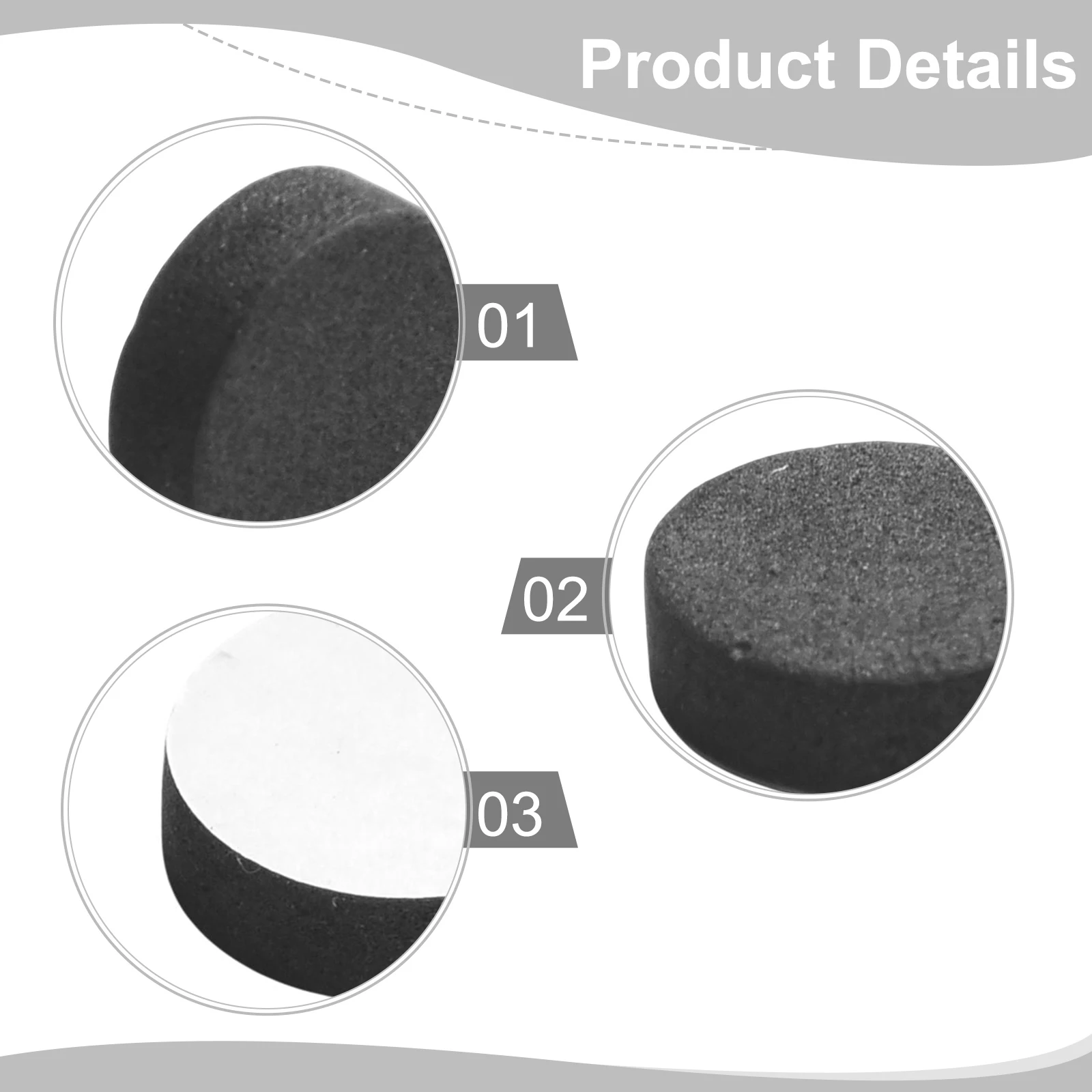 Audio Isolation Anti Slip Pad Easy Replacement High Performance Noise Isolation Anti Slip Pads For Audio Equipment