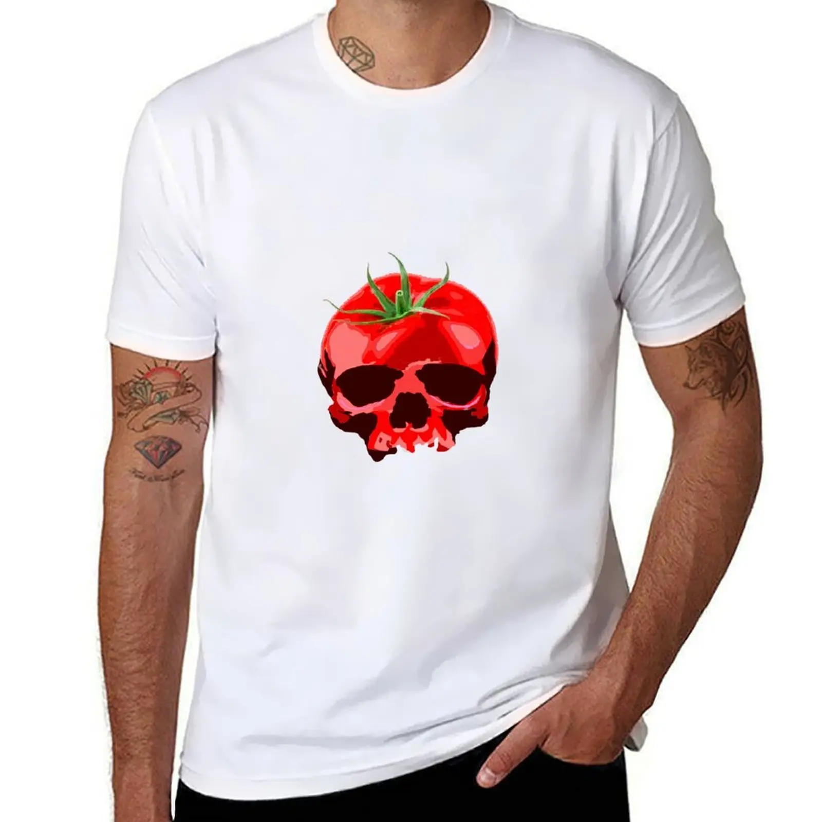 

Skull Tomato T-Shirt t shirt personalised man t shirt graphic T-Shirt