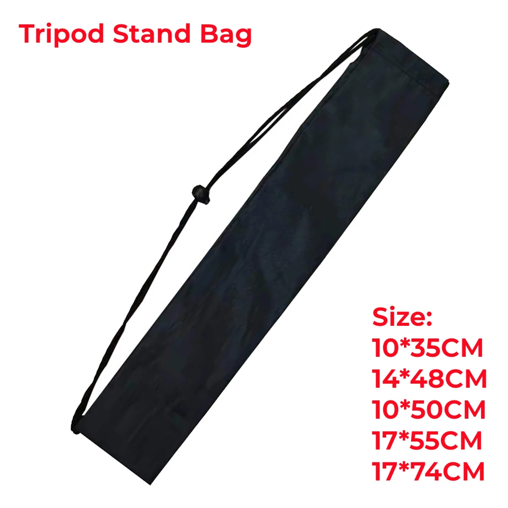 35/50/55/74cm Drawstring Toting Bag Handbag For Mic Light Tripod Stand Umbrella Foldable Nylon Tripod Bag For Outdoors