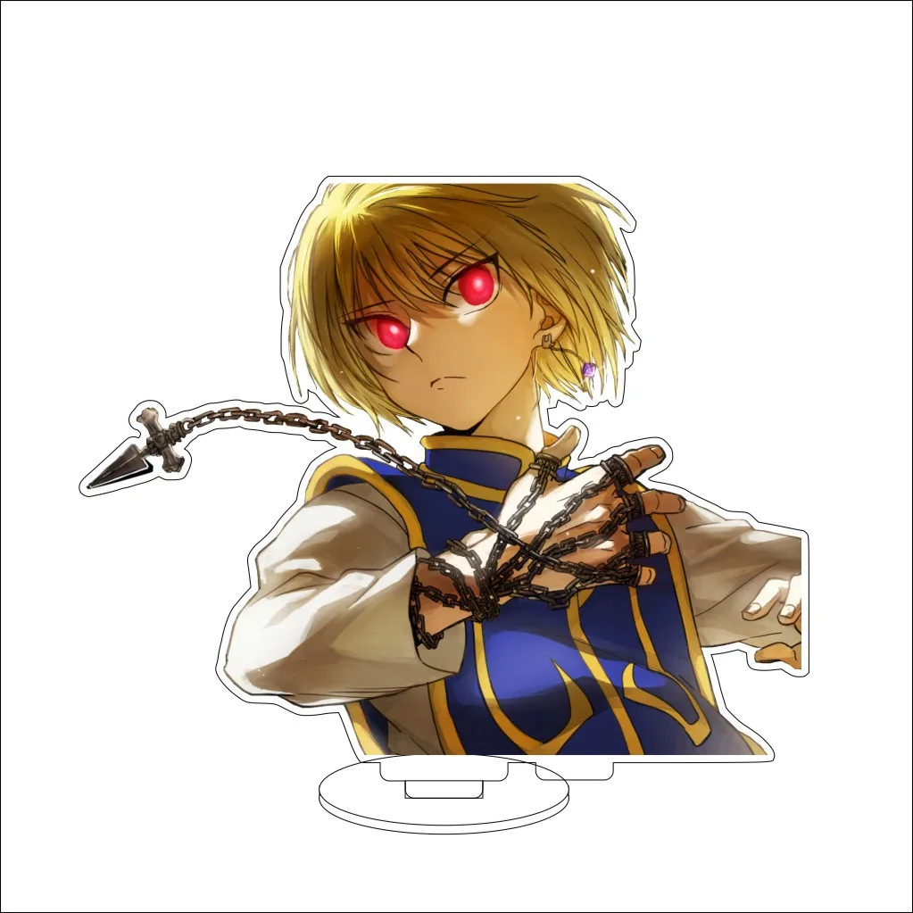16CM Anime HUNTER x HUNTER Kite Kurapika Gon Freecss Killua Zoldyck Hisoka Cos Acrylic Figure Stand Ornaments Exquisite Gifts - view 3