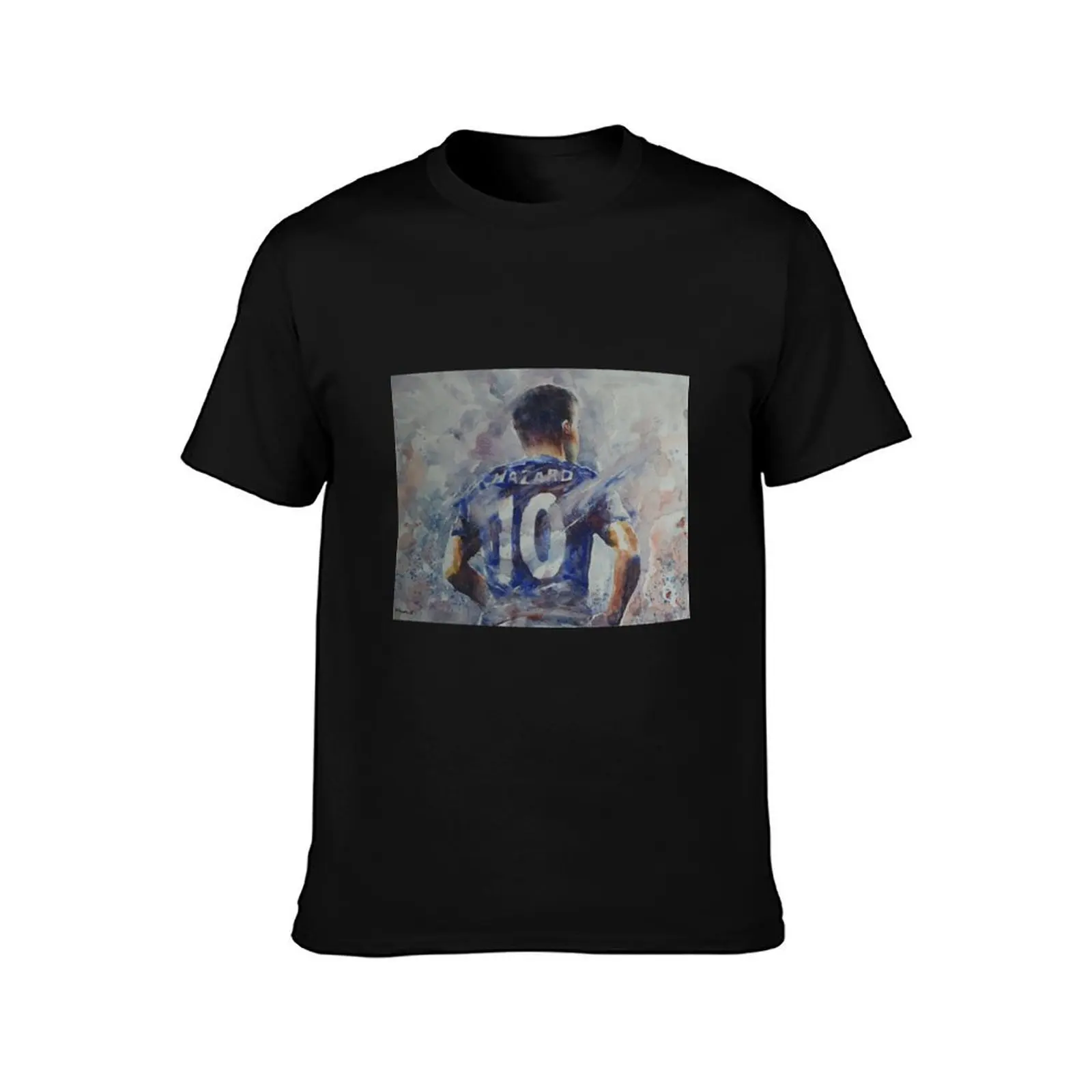 Eden Hazard - Portrait 1 T-Shirt Plus Size Quick Dry Sports Tee T-Shirt