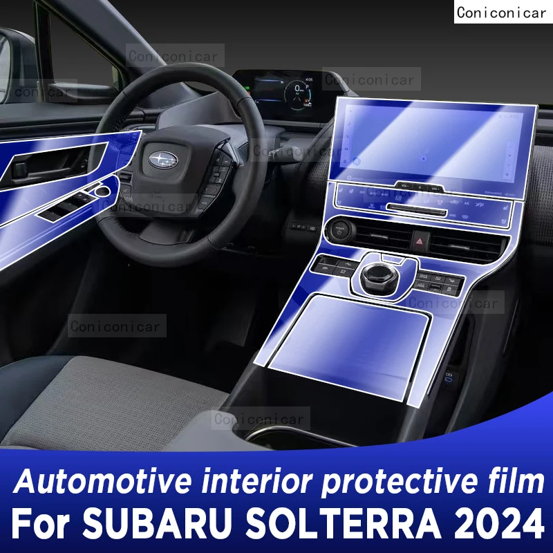 

Для SUBARU SOLTERRA 2024, панель приборной панели, навигация, автомобильная внутренняя защитная пленка, аксессуары из ТПУ против царапин