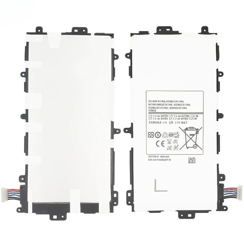 SP3770E1H for Samsung GT-NS100/Galaxy Note8.0/N5110/N5120 Tablet Battery High Quality Replacement Bateria Grade A Cell with Tool