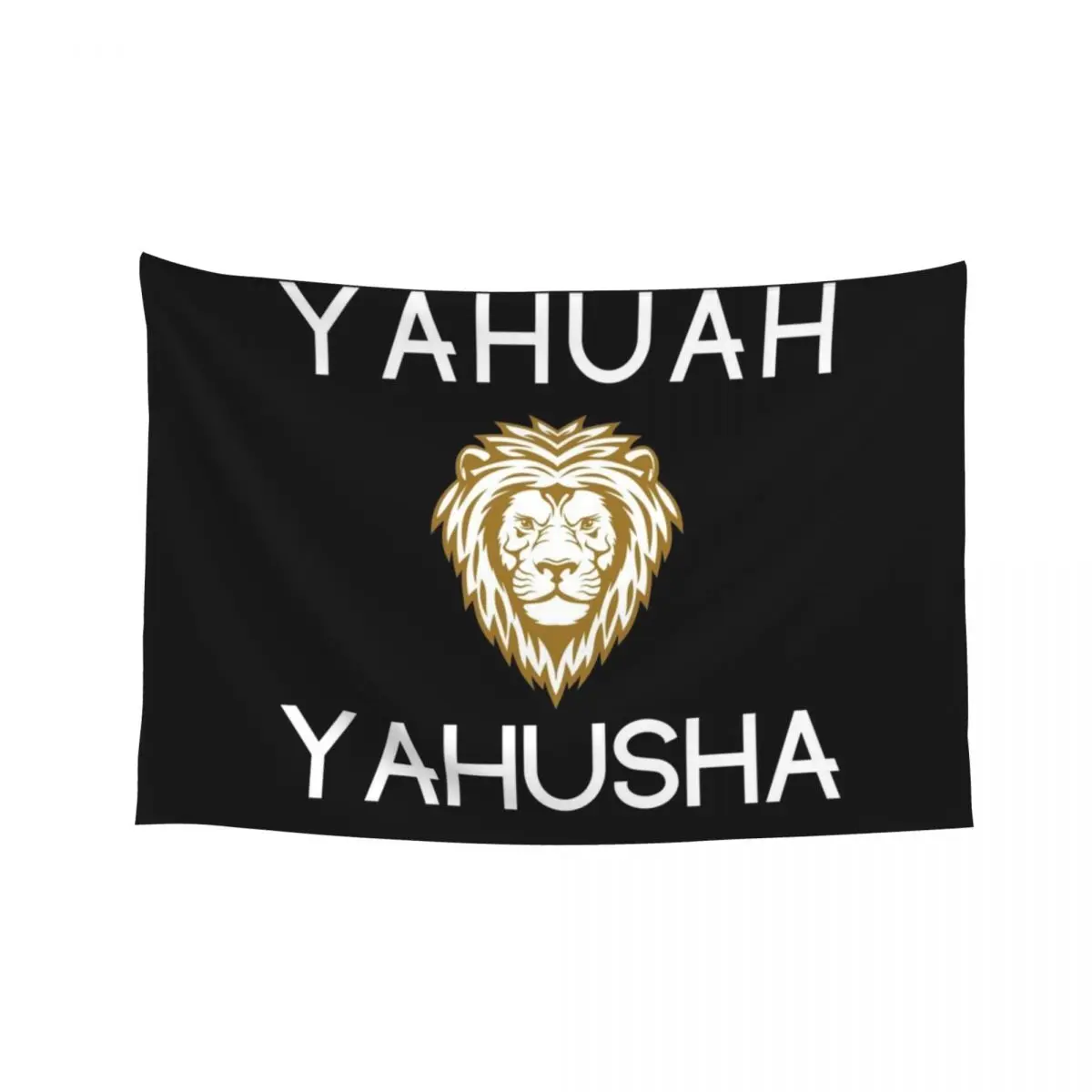 

Yahuah, Yahusha with lion Tapestry Decoration Home Art Mural Bedroom Deco Carpet On The Wall Tapestry