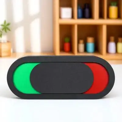 

Open Vacant Privacy Sign Door Slider for Office Conference Room Bathroom Do Not Disturb Meeting in Progress Signboard