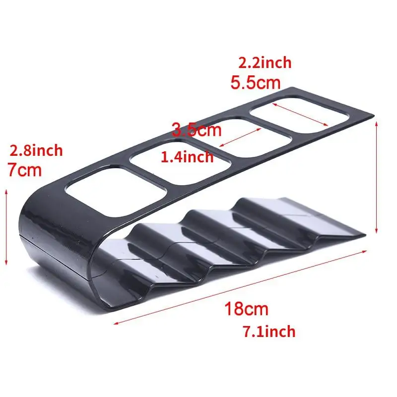 Desktop Bracket TV DVD VCR Remote Control Organizer 4 Grids Frame Storage Rack Mobile Phone Holder Stand Plastic Case Shelf