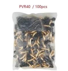 100PCS  PVR40 Electric Vehicle Vacuum Tire Nozzle for Tubeless Tire Rim Scooter Motorcycle Valve Stem Accessories