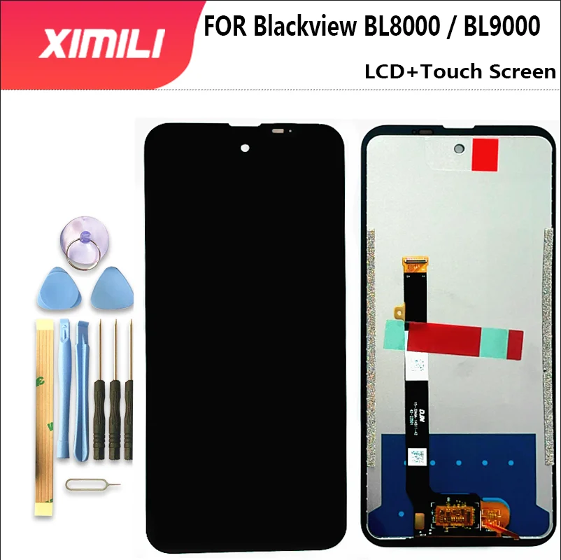 New Original 6.78 Inch Touch Screen+2460*1080 LCD Display Assembly Replacement For Blackview BL8000 / BL9000  Phone LCD