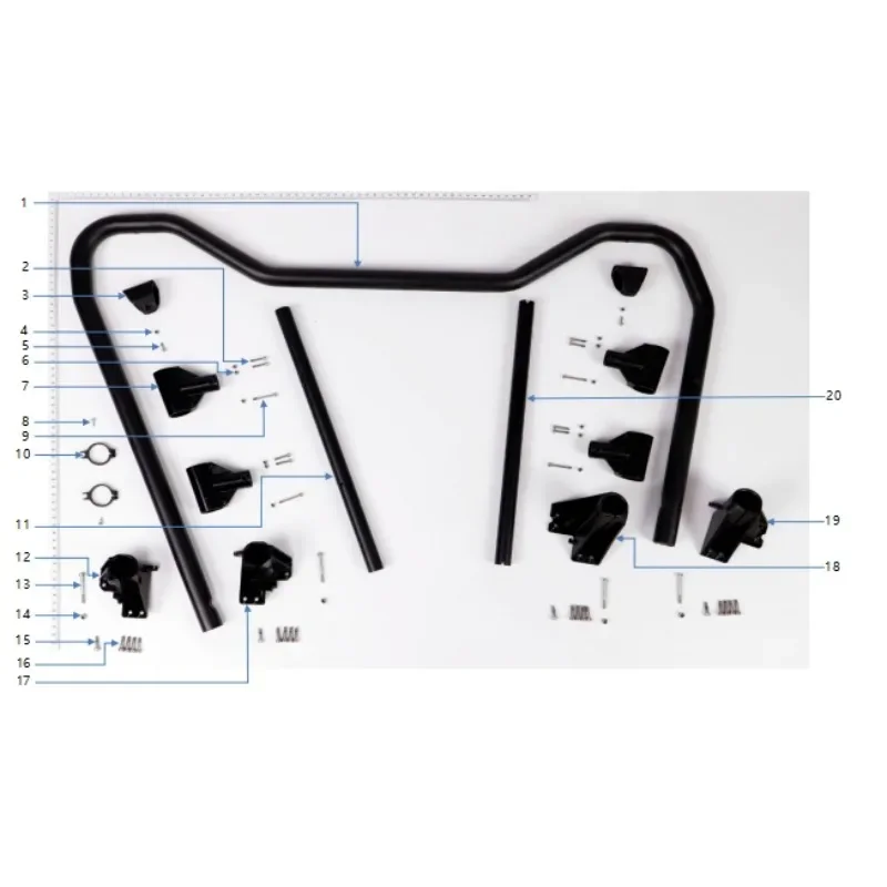 Agricultural Drone Agras T50 Landing Gear Full Kit for DJI T50 Landing Gear Plant Protection UAV Accessories Repair Parts