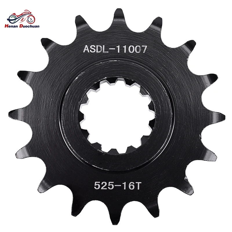 525 16T Motorcycle Front Sprocket for Honda CBR1000 2017-2023 CRF1000 CB600 CBR600 CBF600 XL1100 CMX1100 CRF1100 NT1100 Gear