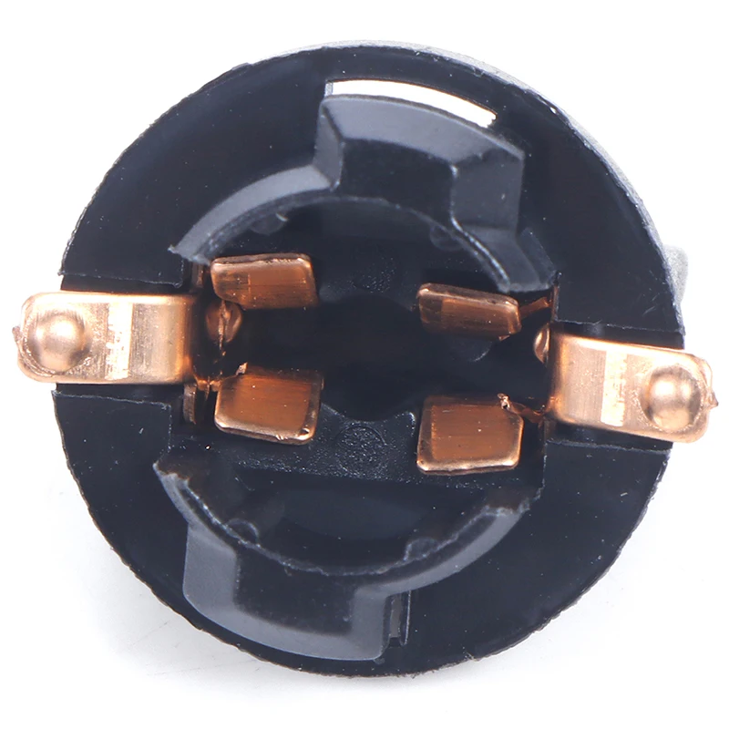 10pcs T10 Socket Dashboard Instrument Panel Socket T10 W5W 168 194 Twist Lock Wedge Bases Lamp Dash Bulb Plug Holder