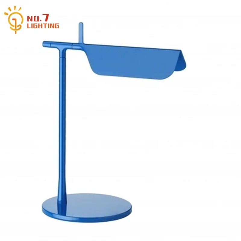 

Designer Modern Simple Table Lamp Yellow Blue G9 Led Desk Lights Home Decor Reading Study Living/dining Room Bedroom Bedside Bar