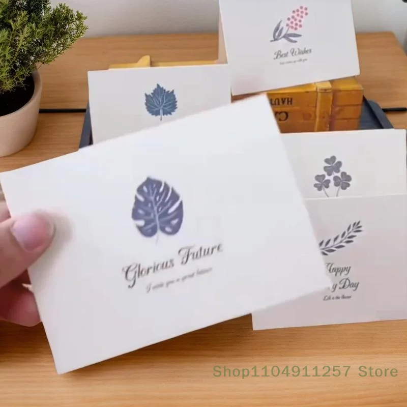 

Fresh Plant Greeting Cards Wedding Seating Number Table Card Name Place Card Birthday Baptism Party Greeting Cards