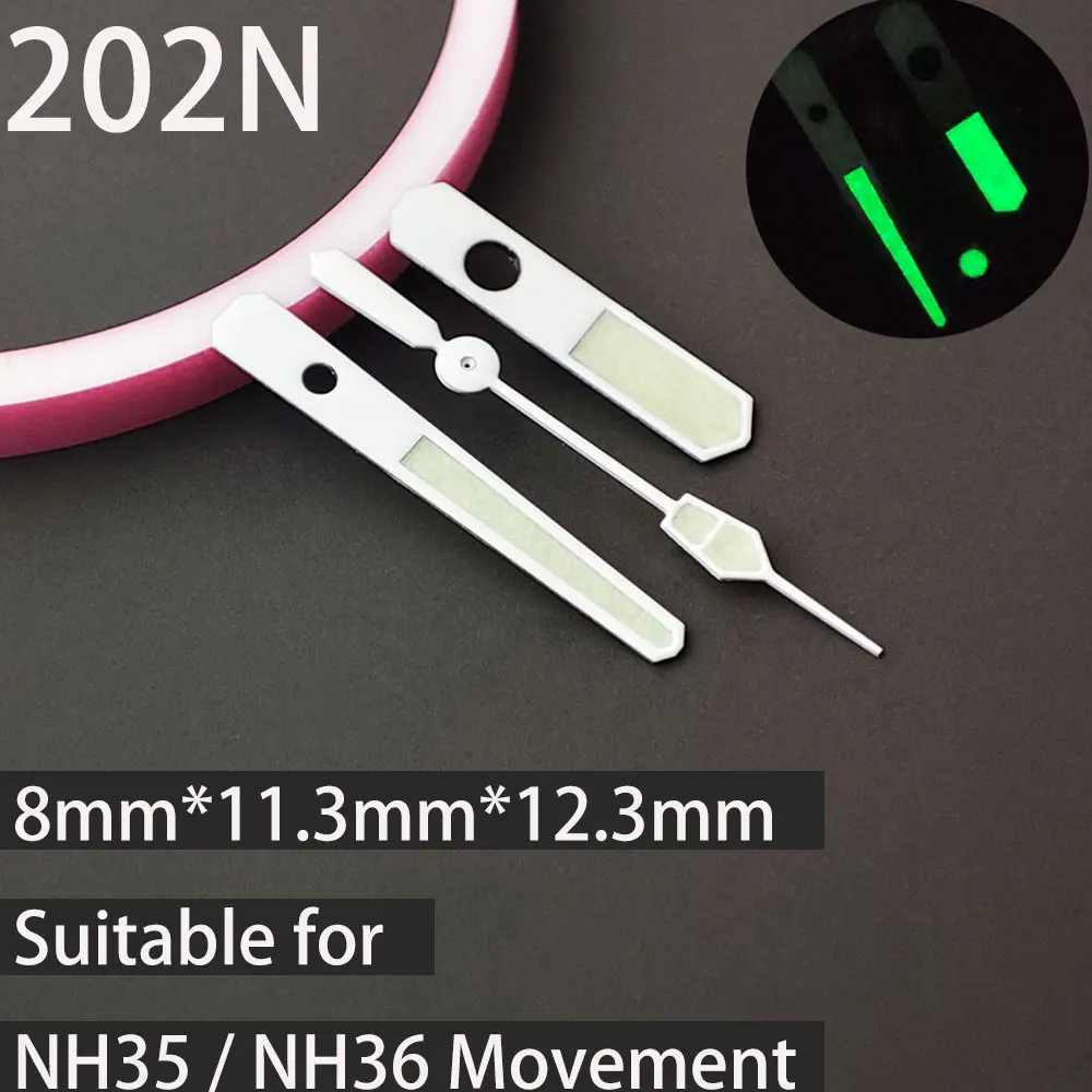 Watch Hands NH35 NH36 Hands Green And Blue Luminous Hands Watch Accessories Watch Hands 94N-203N
