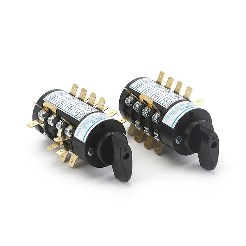 BAAG-2X HZ5B-20/4.BBB 4 Phase 16 Screws Rotary Cam Transfer Combination Switch For Electric Welding Machine