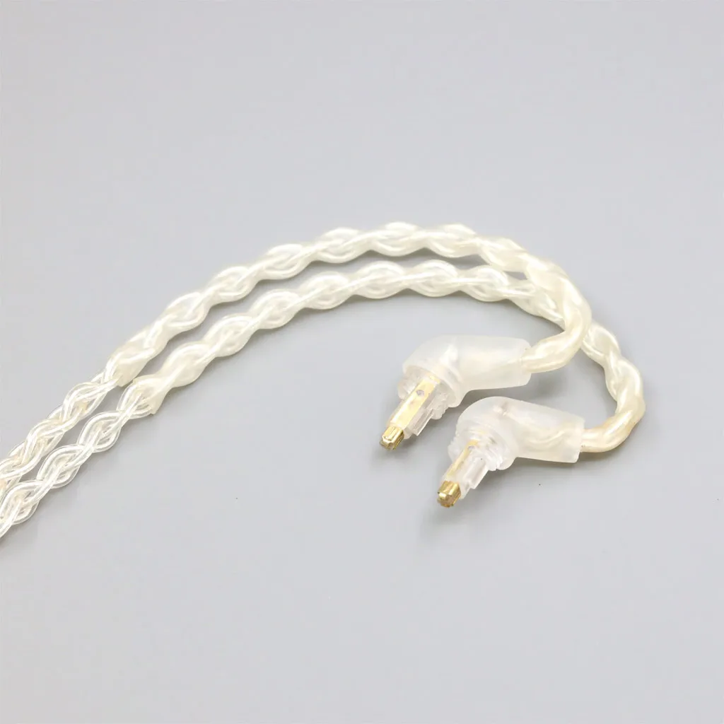 Cavo auricolare 8 core 99% 7n argento puro palladio per Sony MDR-EX1000 MDR-EX600 MDR-EX800 MDR-7550 LN008402