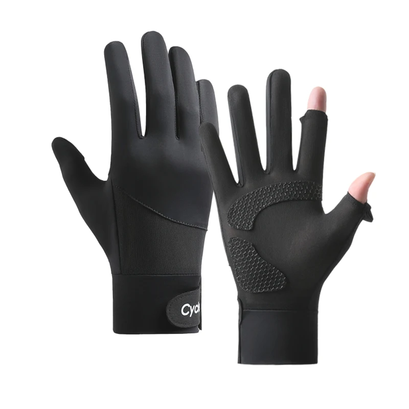 

Летние спортивные перчатки, солнцезащитные уличные перчатки, противоскользящий сенсорный экран для езды на велосипеде, вождения, пеших прогулок, рыбалки, гольфа