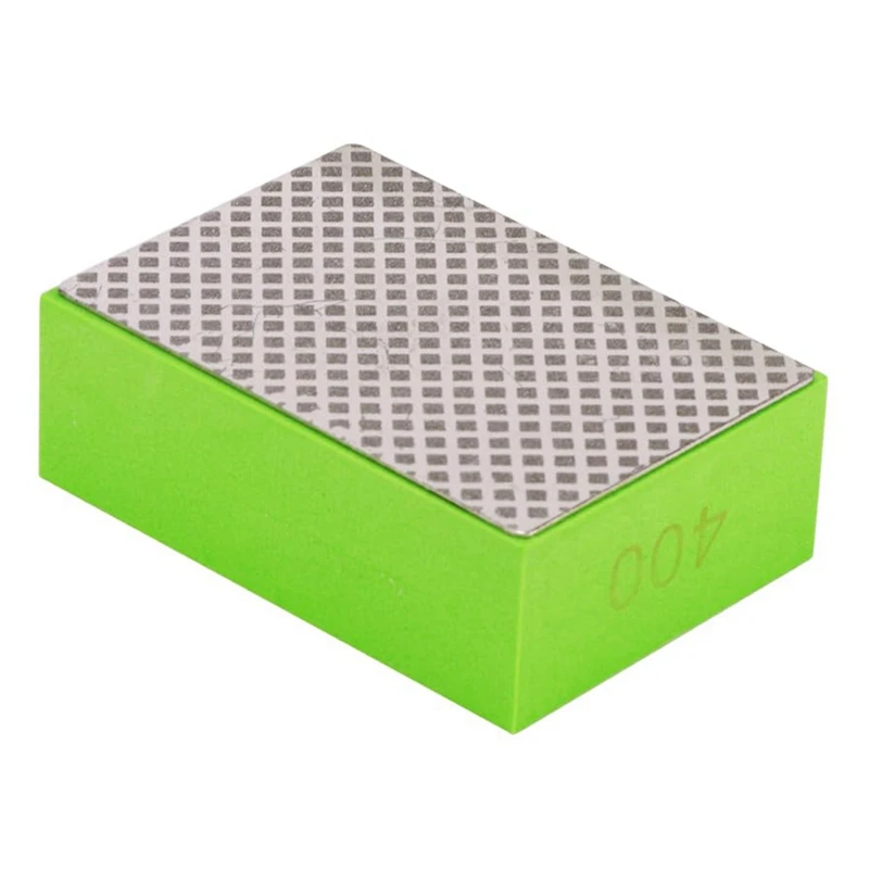 Diamond Polishing Pads, 4 Pcs/Set Diamond Hand Polishing Pads Sanding Block Glass Grinding Pads For Sanding Ceramic Tile Durable