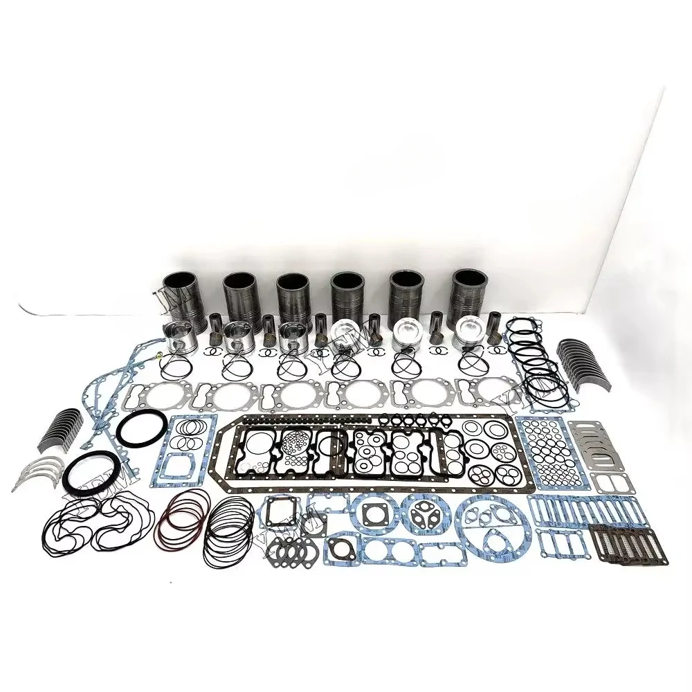 New Overhaul Rebuild Kit With Gasket Set Bearing For mitsubish S6B3 engine spare parts