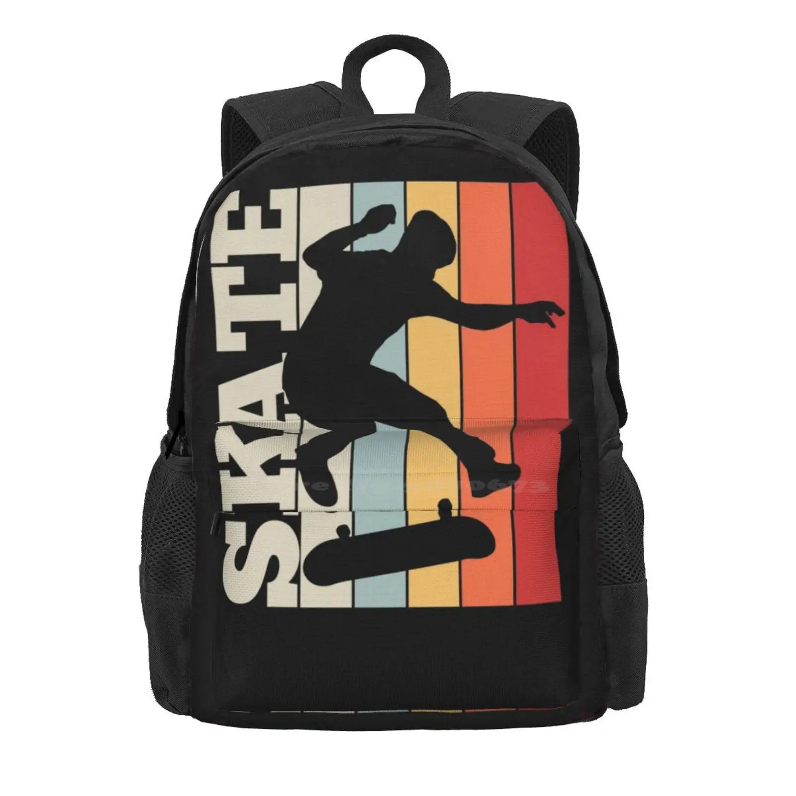 Skate Skateboard Skateboarding Retro Hot Sale Schoolbag Backpack Fashion Bags Skateboarding Skateboarder Roller Skates Retro