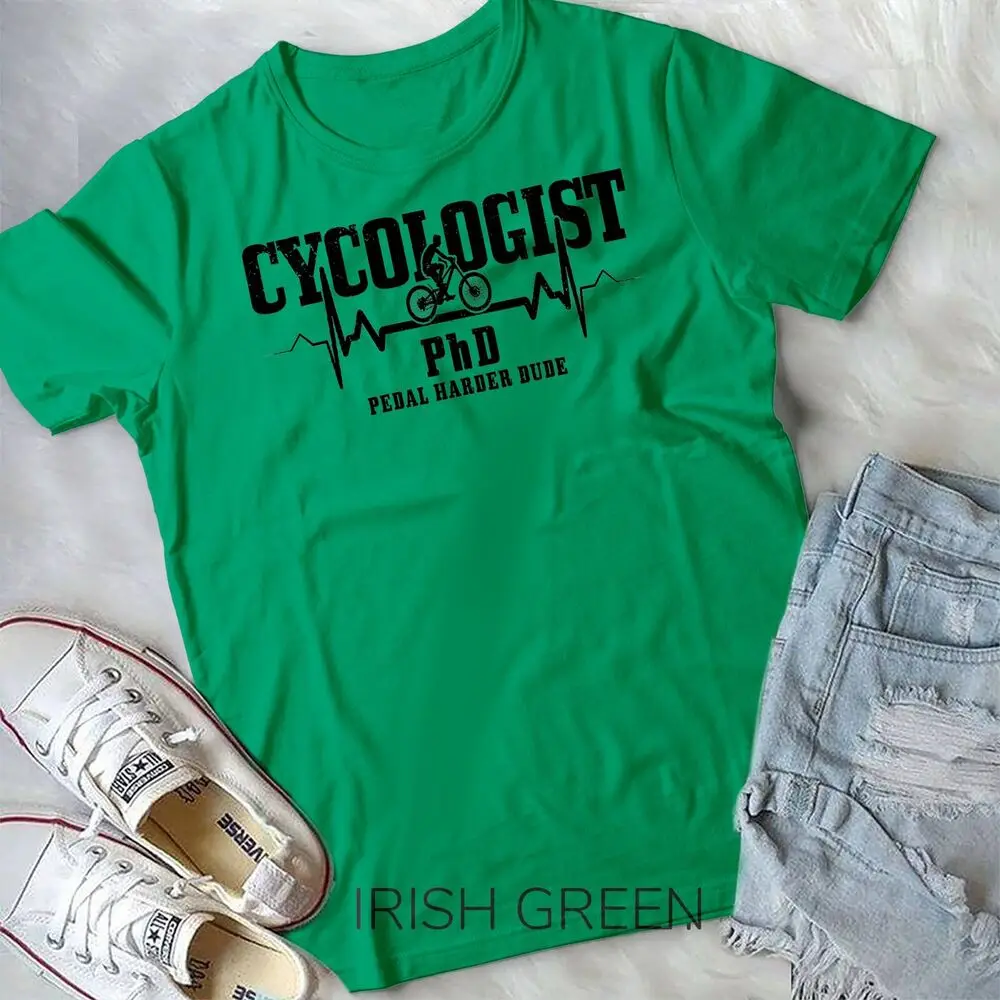 Cycologist Mountain Bike MTB Cycling Funny Gift T-Shirt Unisex T-shirt