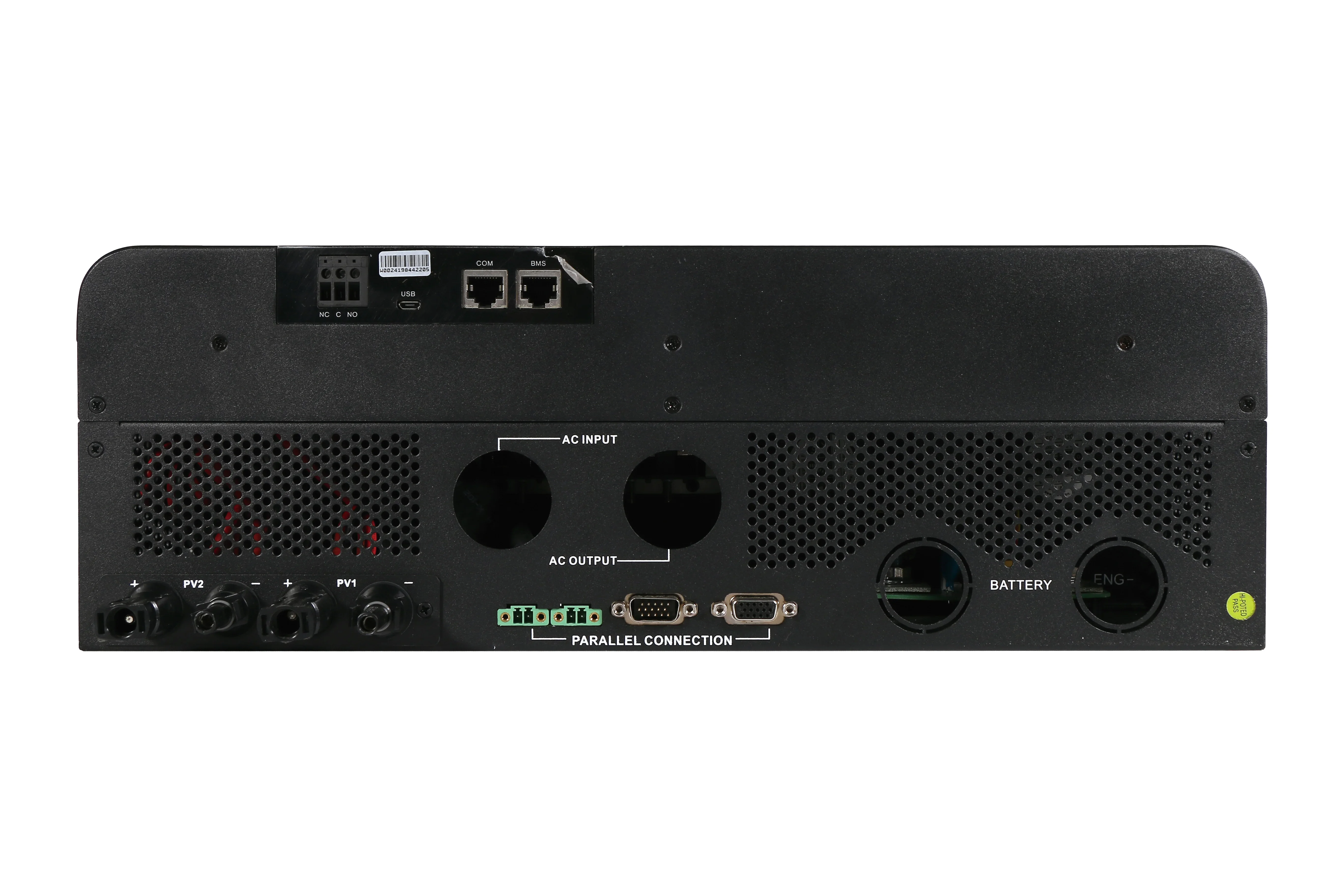 8kw عاكس هجين العاكس 48 فولت 220 فولت 8000 واط 5 بوصة شاشة LCD ملونة وزر قابل للمس محولات الطاقة الشمسية #4