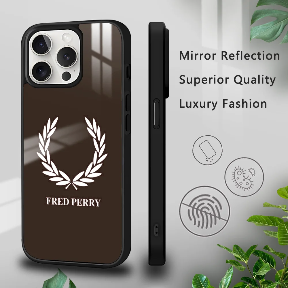 F-FredS Luxuxy F-FERYS Phone Case For iPhone 16 15 14 13 12 11 Pro Xs Max Mini Plus Celulares Hard Funda