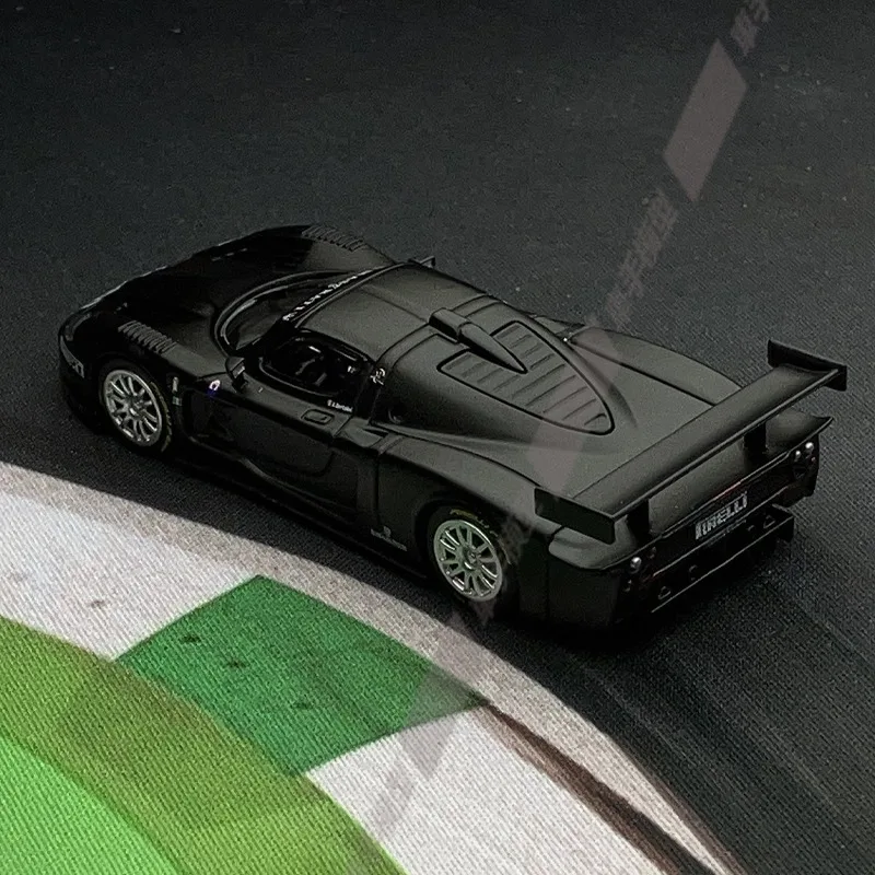 BBR 1/64 Maserati MC12 Test Fiorano 2004 Legering Motorvoertuig Speelgoed spuitgieten Metalen Model Collectie Jongen Geschenken