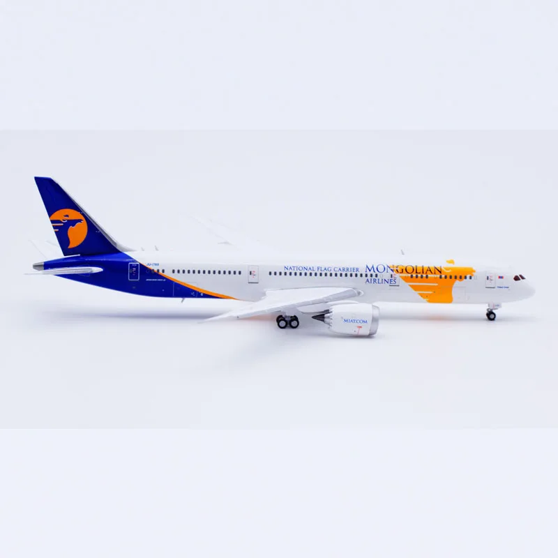 LH4297 Alloy Collectible Plane Gift JC Wings 1:400 MIAT Mongolian Airlines Boeing B787-9 Diecast Aircraft Jet Model JU-1789