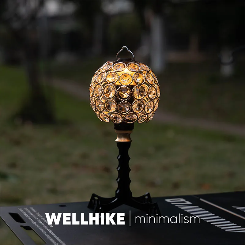 WELLHIKE Crystal Lamp Shade For Goal Zero Outdoor Camping Tent Lantern Shade LED Light Shadow Lamp Shade Accessories view 3