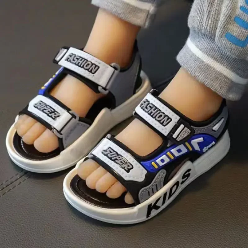 Sandali sportivi per bambini estate ragazzi ragazze scarpe da spiaggia Casual comode suola morbida scarpe per bambini pantofole antiscivolo moda