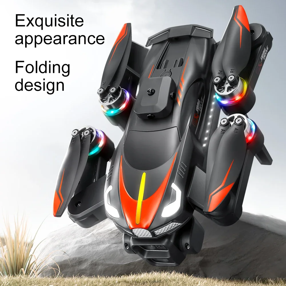 V192 brushless obstacle avoidance drone 8K HD dual camera aerial photography optical flow positioning remote control toy